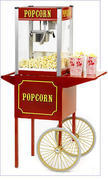 Popcorn Machine with Cart Popcorn Machine with Cart
